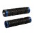 Грипсы ODI Rogue MTB Lock-On Bonus Pack Black w/Blue Clamps (черные с синими замками)